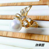 Pendant, earrings from pearl, bracelet, set with bow, accessory, 14 carat