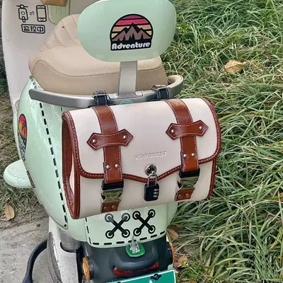 Motorcycle Electric Vehicle Modified Retro Motorcycle trunk