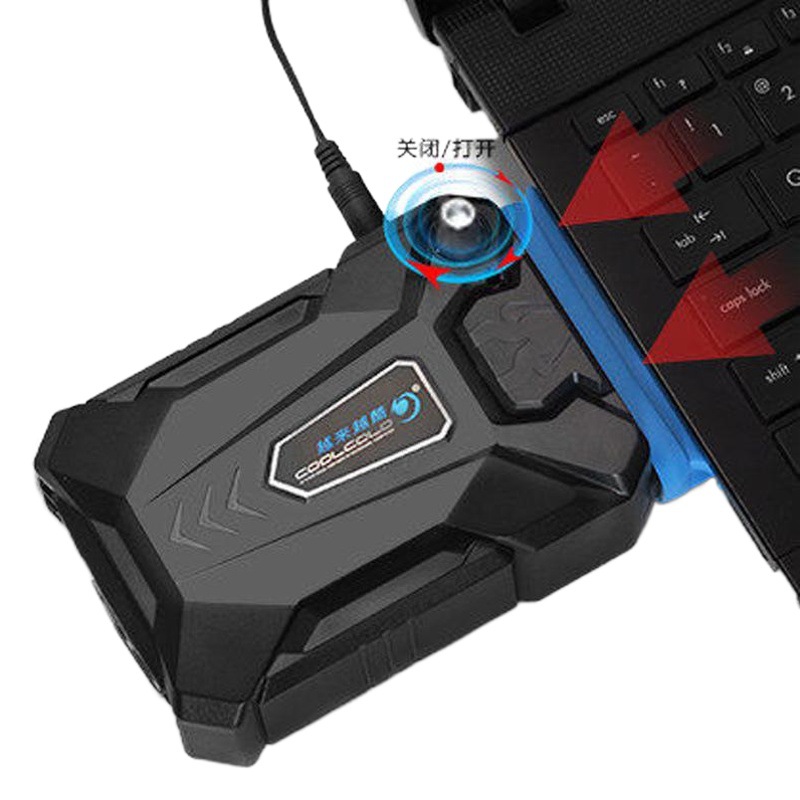 Disipador de aire de succión lateral enfriador de hielo 3 enfriador de juegos enfriador de computadora portátil