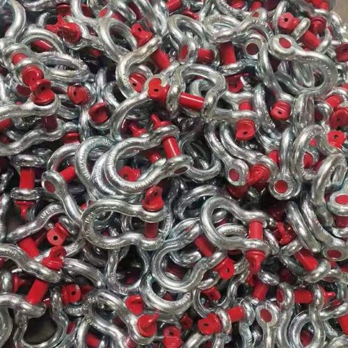 Lifting American high-strength bow-shaped U-shaped heavy-duty standard shackle horseshoe-shaped shackle U-shaped lifting ring lifting ear off-road trailer buckle