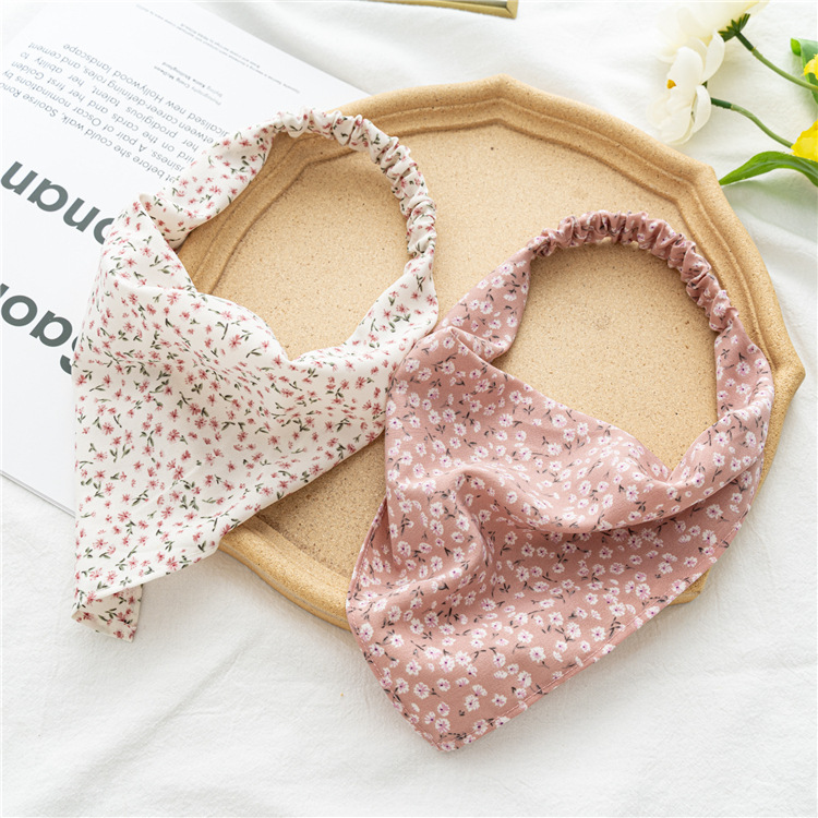 Fashion Ditsy Floral Cloth Printing Hair Band 1 Piece display picture 11