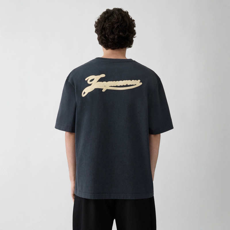 2026 New Jacquemus Towel Embroidery Short-Sleeve T-Shirt Unisex Wholesale Dropshipping 2026 New Jacquemus Towel Embroidery Short-Sleeve T-Shirt Unisex Wholesale Dropshipping