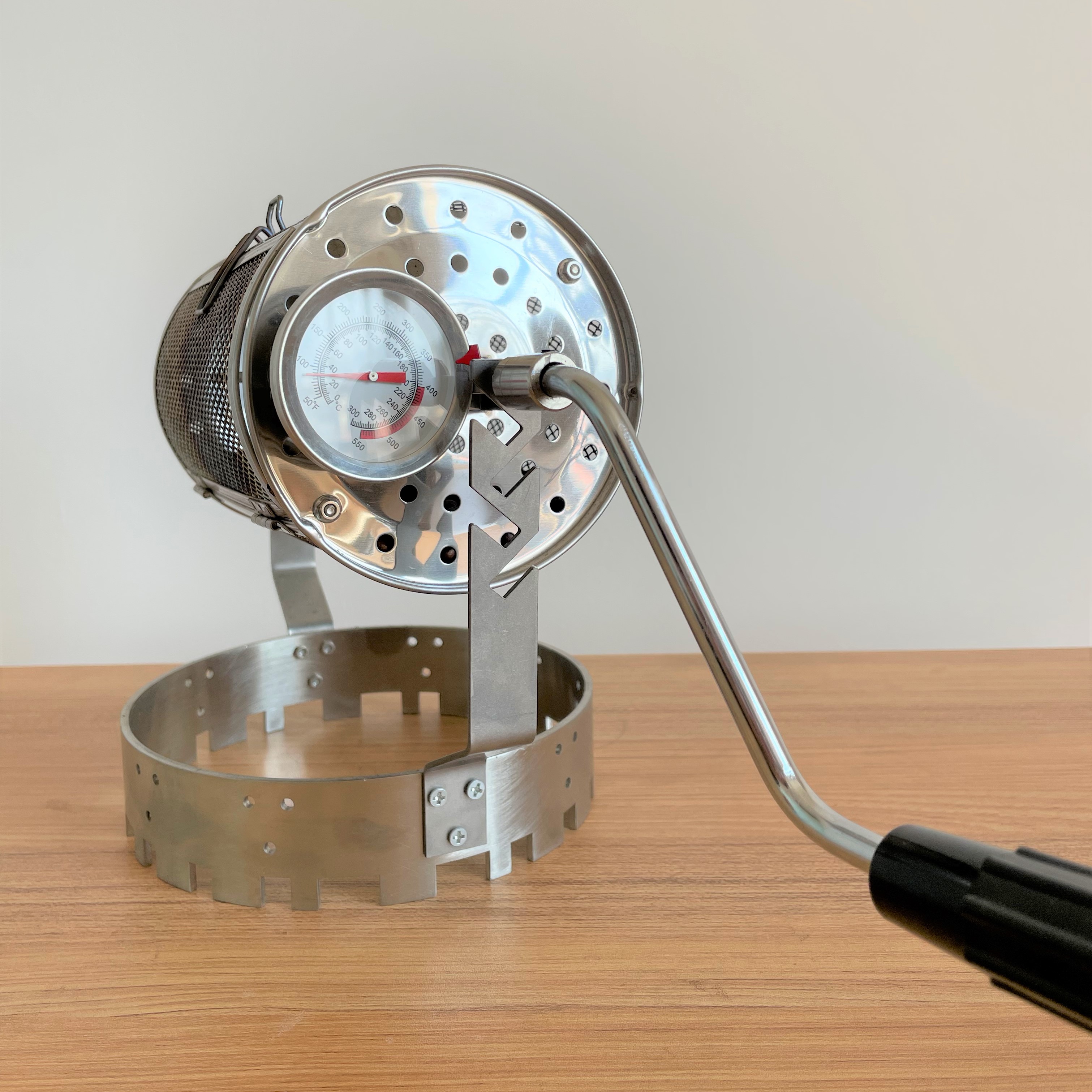 Semidirecta máquina de secado de café a mano, máquina de secado de café a mano