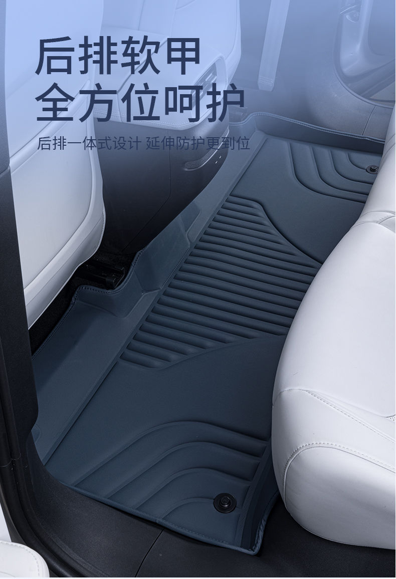 Applicable to Xiaopeng g6 Foot Pad Surrounding Xiaopeng p7/p5 Interior Accessories Cashmere Blanket Car Foot Pad