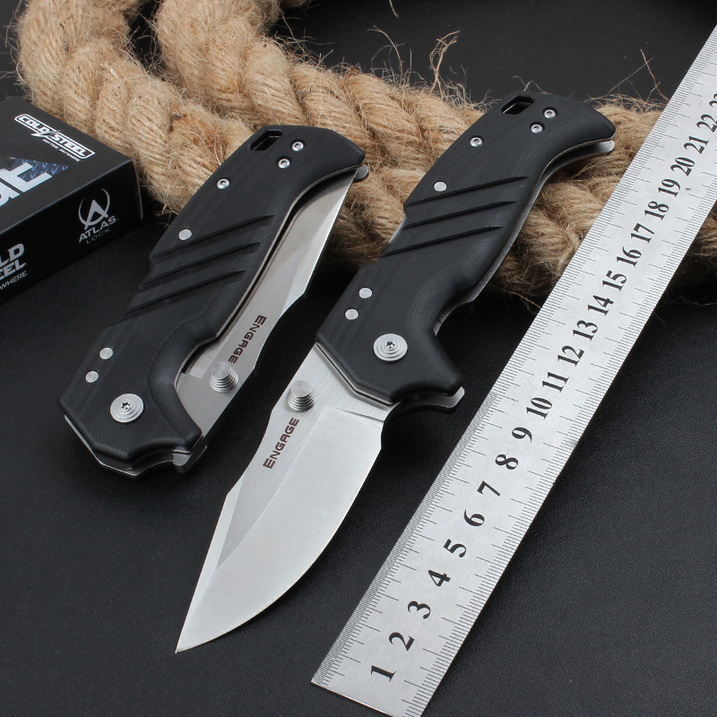 厂家直销ColdSteel冷钢35DPLC折叠刀随身户外防身野营求生水果刀