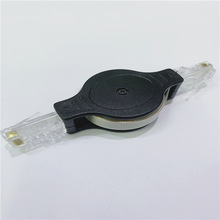 高速传输便携式笔记本电脑网络伸缩线RJ45伸缩网线1.5M8芯网络线