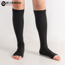 亚马逊跨境静脉压缩弹力袜孕妇护士穿二级压力袜20-30mmhg中筒袜