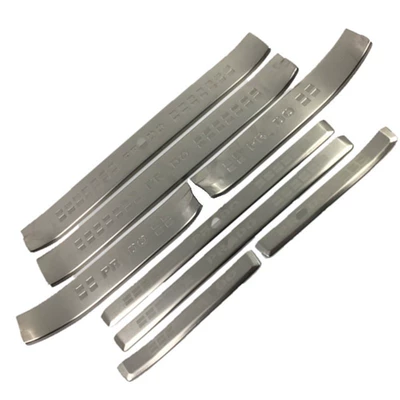 2700 Welcome Step Boards, Middle – Dekorativ pedal başlıqları - upper-and-lower-split-8-piece-set