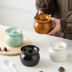 瓦缶シチューは水を隔てて蒸し卵シチュー缶を煮込んで蓋スープ缶を持っています。