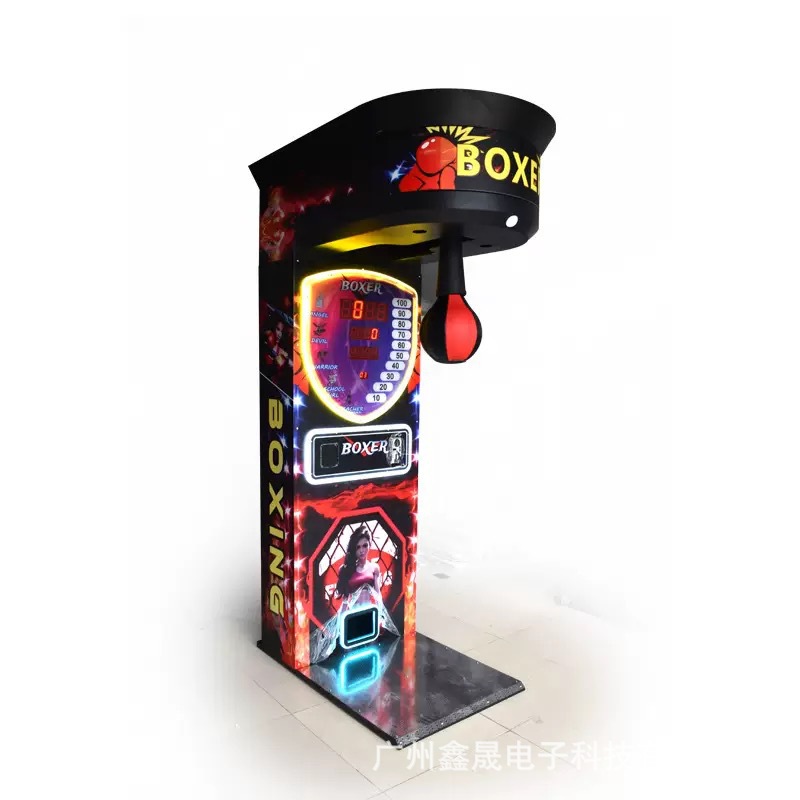 Máquina de Juego Operada con Monedas, Máquina de Boxeo para Adultos, Medidor de Fuerza de Puñetazo de Dragón, Máquina de Arcade de Boxeo, Máquina de Boxeo de Campeonato, Máquina para Aliviar el Estrés
