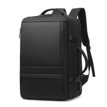 男士双肩包跨境商务扩容电脑包大容量旅行包干湿分离功能手提背包