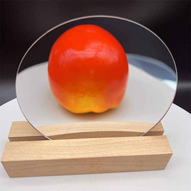 亚克力凹面镜塑胶凹面放大镜10倍放大美容美妆配套亚克力放大镜片