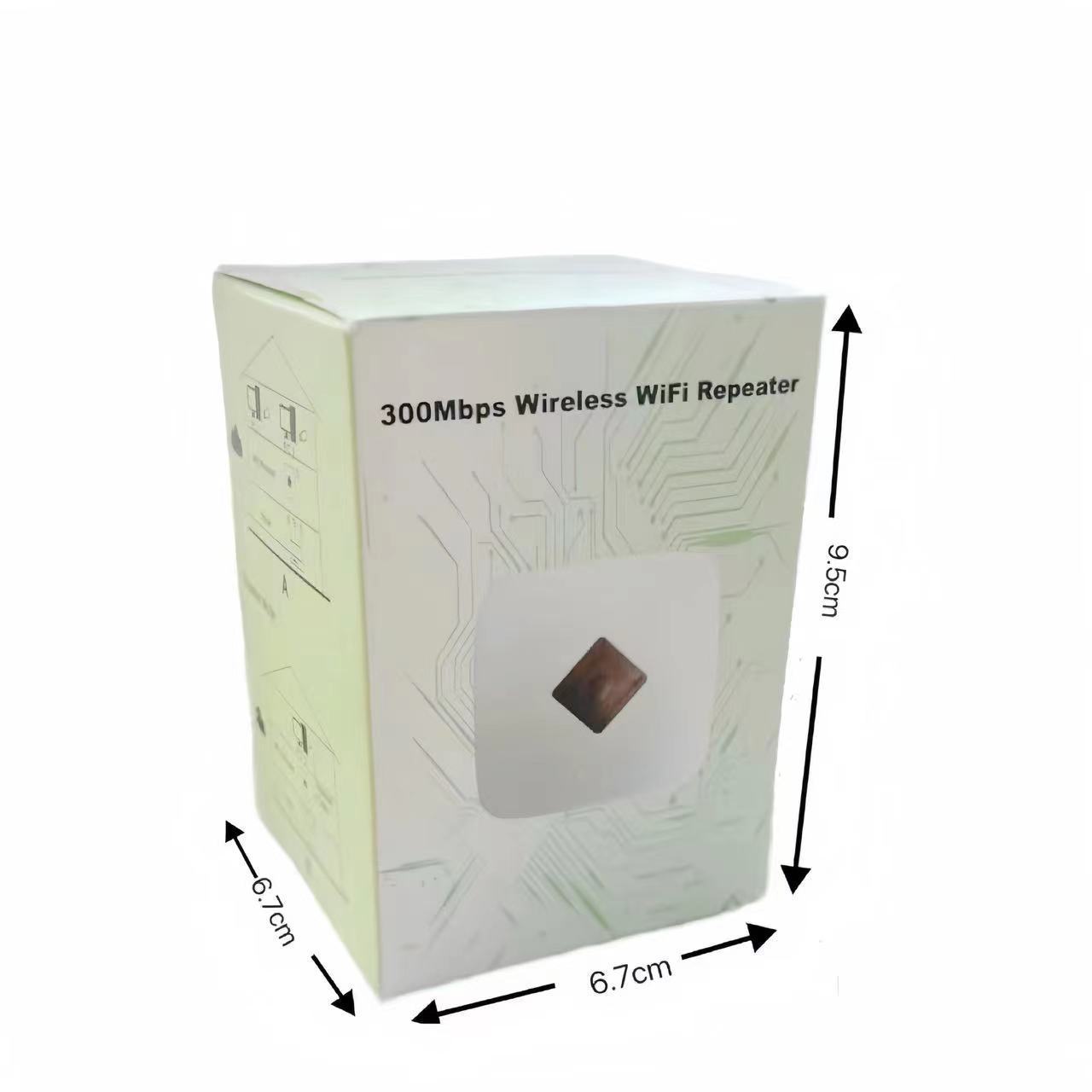 Mini square home wireless signal repeater wifi extender AP wall…
