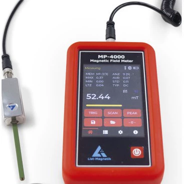 Детектор магнитного поля переменного тока List Magnetik MP-4000 Гауссметр