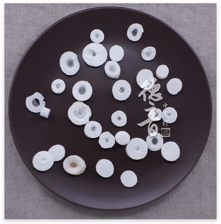 Tong Cao Rice Paper Pith Dried Sichuan Herbal Slices 500g for Decoction and Soup in use