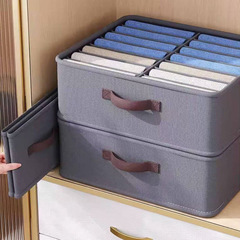 複列大容量防塵パンツ収納ボックス卸売コンパートメントバスケット引き出し型層状収納アーティファクト工場直販