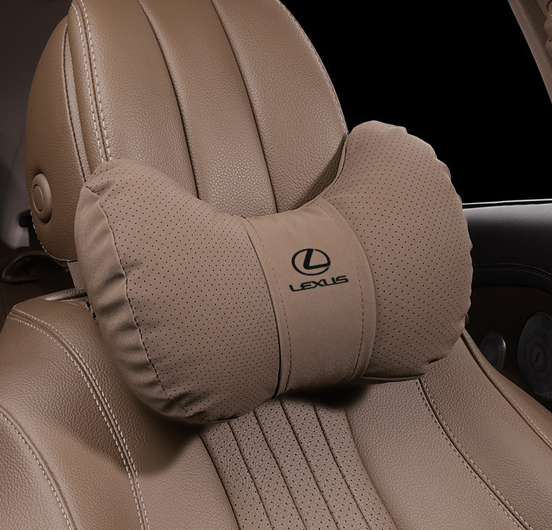 Suitable for Lexus Es200 Car Pillows Rx/Ux/Nx/Ls Neck Pillows and Lumbar Cushions Interior Modification Supplies