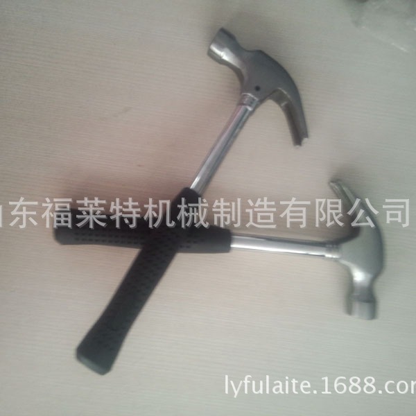 羊角锤 美式羊角锤 钢管柄 黑胶套