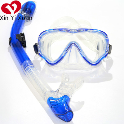 Diving glasses Snorkel Set Full dry Snorkeling face shield Cross border Amazon new pattern Adult diving goggles