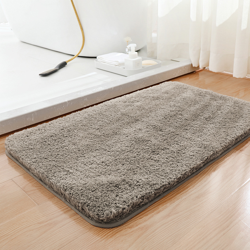 Bathroom Floor Mat, Bathroom Absorbent Door Mat, Toilet Non-Slip Carpet, Bathroom Mat, Quick-Drying Foot Mat at the Entrance