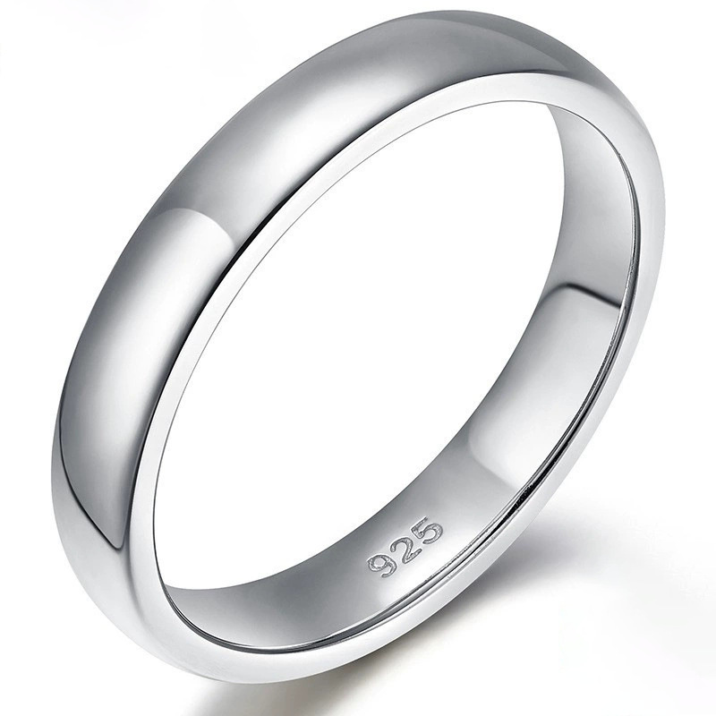 925 Sterling Silver Material 925 Sterling Silver Geometric Rings 925 Sterling Silver Rings