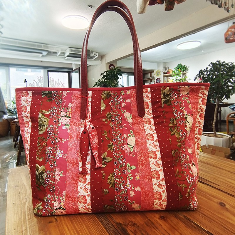 Bolsa grande estándar de costura ~ 2109023 Rojo (no terminado)
