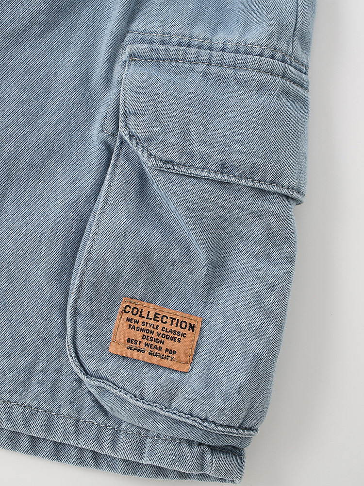 Transfronterizo mlawee verano nuevos productos de ropa infantil pantalones infantiles cómodos y sueltos pantalones vaqueros para niños pequeños y medianos europeos image 3