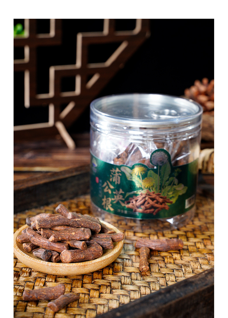 Dried Dandelion Root 100g Pugongying Gen Herbal Tea Loose Cut Changbai Mountain specifications