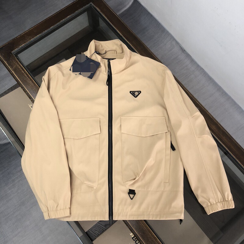 Same style as the one sold in department stores: men's casual jacket, perfect as a boyfriend gift, autumn collection, with a stand-up collar, suitable for business and formal occasions, a high-end brand
