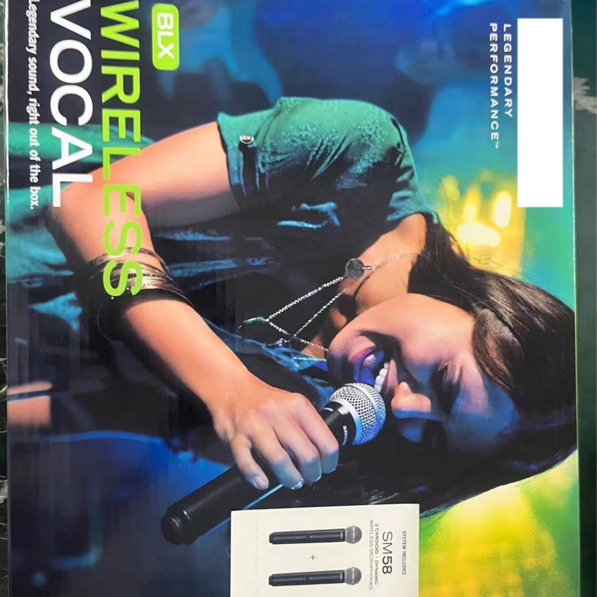 Transfronterizo spot entrega el mismo día inalámbrico un micrófono BLX288 / beta58a tarjeta de sonido de micrófono de mano