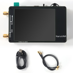 Nanovna-H Обновляемая версия антенной сети антенны анализатор антенной сети MF HF VHF UHF с слотом SD-карты