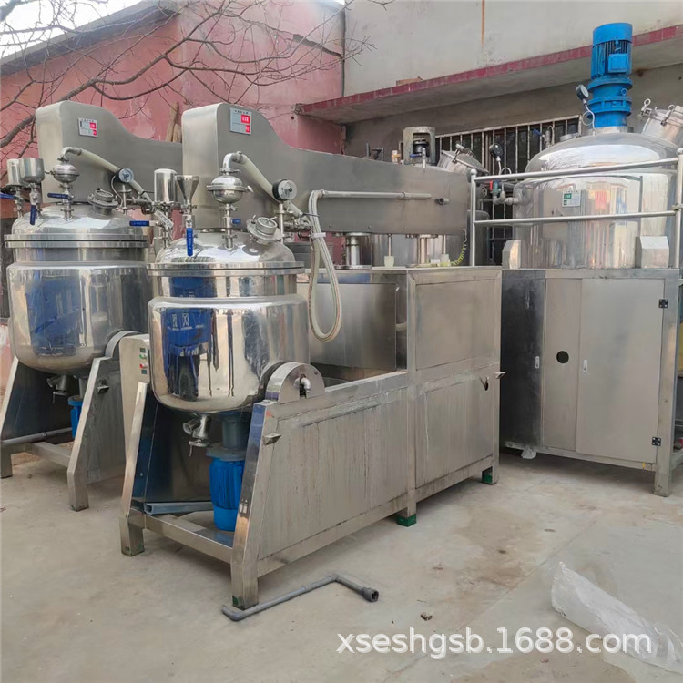 二手化妆品乳化机 真空均质乳化机 乳化罐 真空乳化锅 真空冻干机