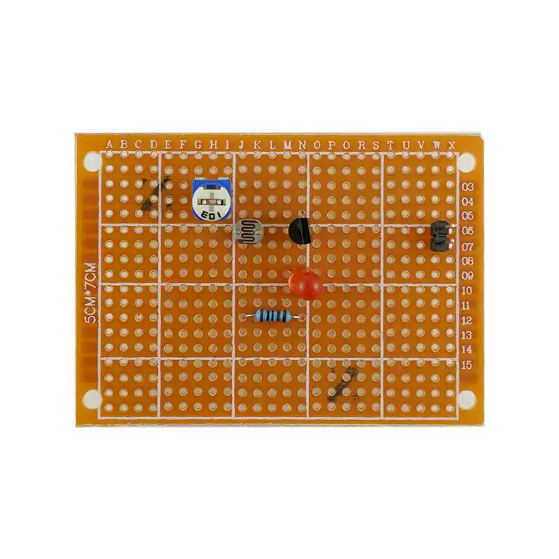 Electronic practice for beginners for elementary school students, DIY, circuit