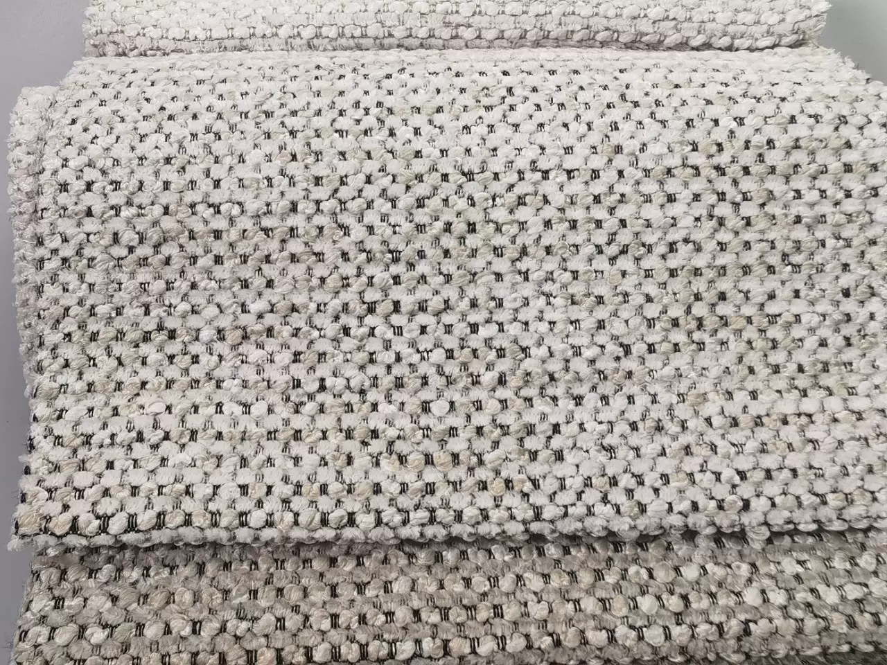 雪尼尔粗织纯色涤纶布厂家现货中式软包抱枕坐垫套沙发布料