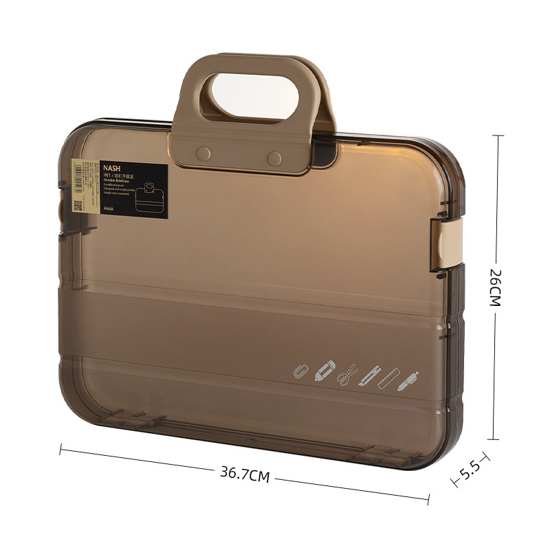 Bolsa de archivo de plástico transparente al por mayor carpeta grande A4 caligrafía BOLSA DE INFORMACIÓN examen material de papel bolsa de almacenamiento bolsa de órganos
