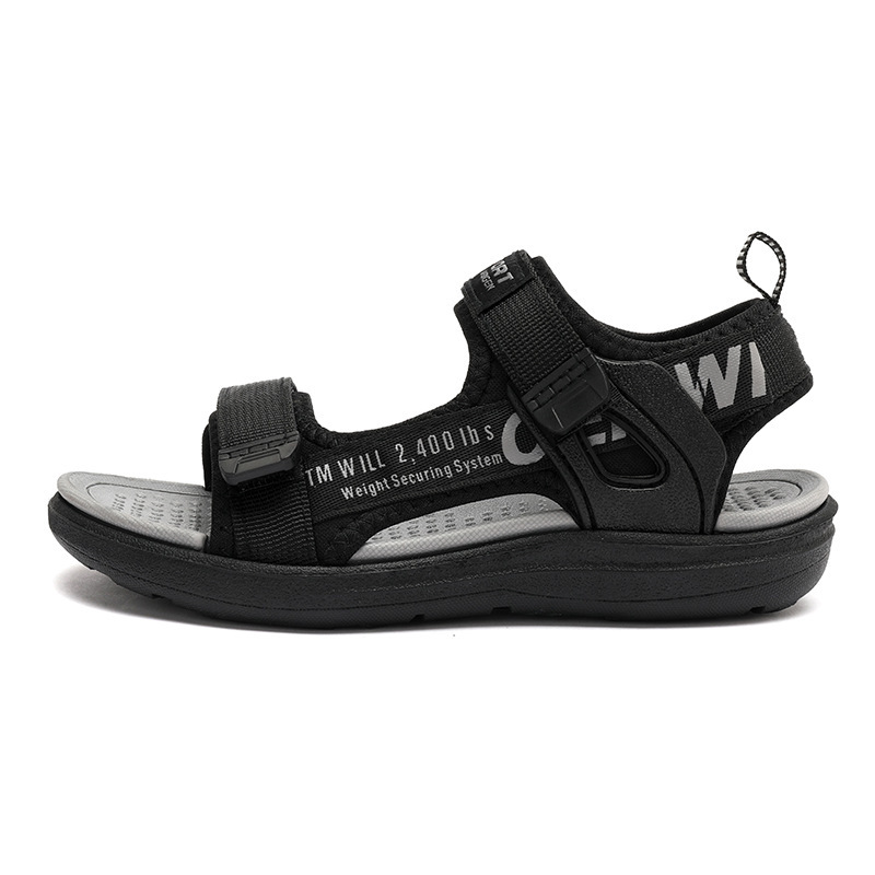 Sandalias para niños de verano, zapatos de playa antideslizantes para niños pequeños, niños con dedos expuestos, marea transpirable