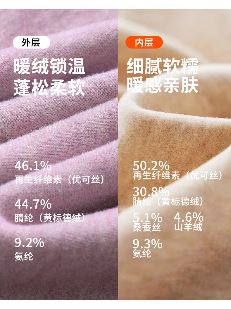 秋裤男款纯棉 保暖套装 保暖内衣套装 秋裤男