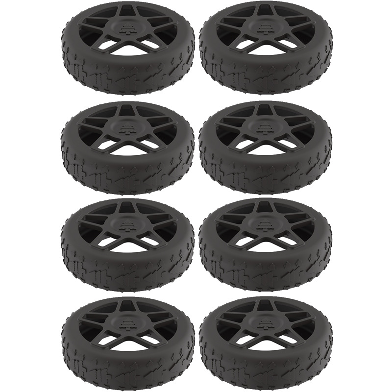 Caster shoesスーツケースホイールシリコン保護カバー耐摩耗性全包スーツケースホイールシリコン保護カバー