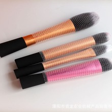 批发化妆刷保护套 美容笔保护套 玫瑰花保护套 金属零件保护套 酒