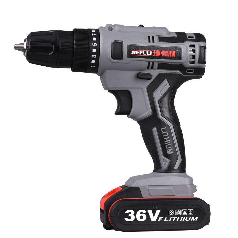 大功率手电钻充电锂电钻无线36v/48VF电动手枪冲击钻可抛光打磨机