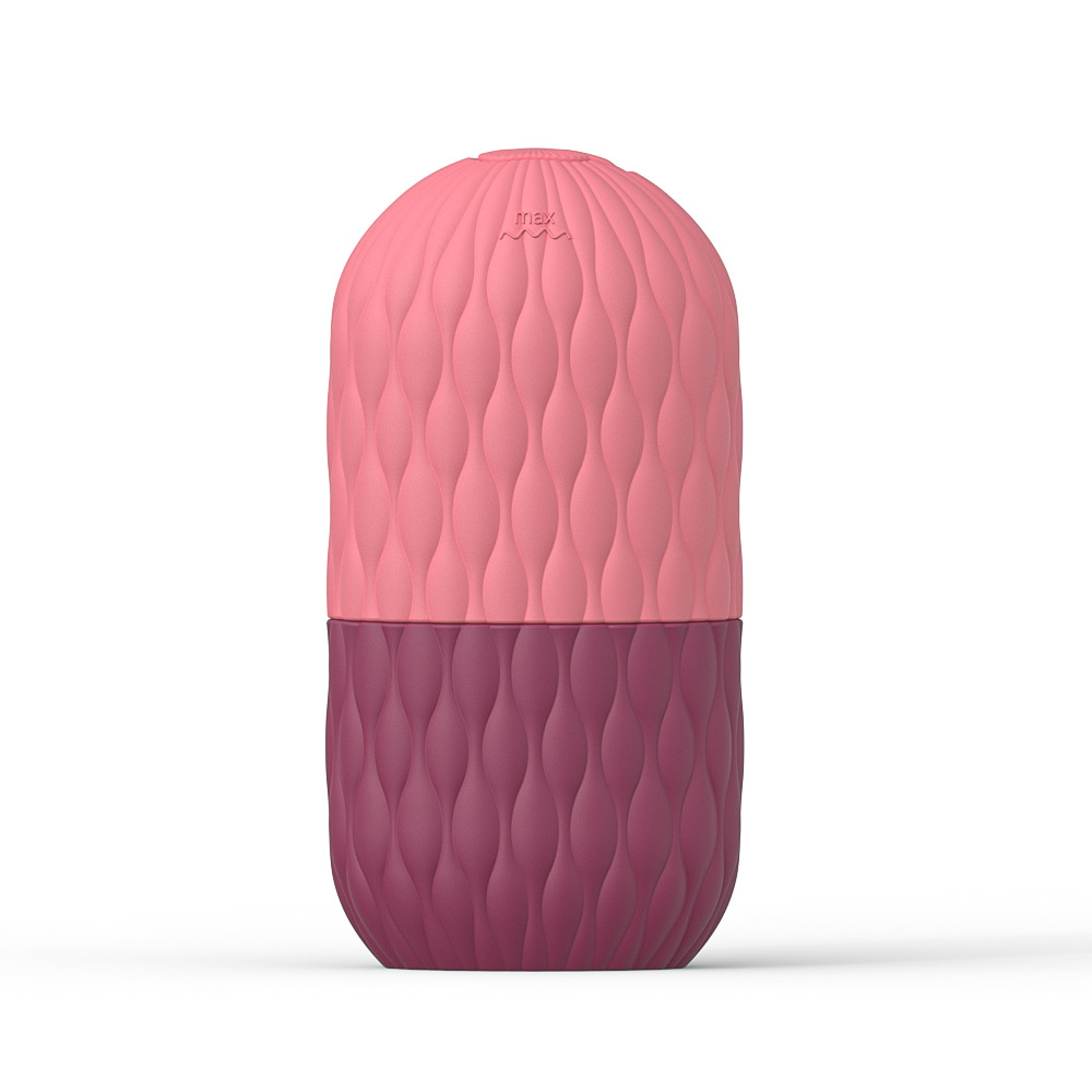 Nuevo producto transfronterizo, revestimiento facial de concha, rejilla de hielo, rodillo de hielo, cubo de Contour, maquillaje facial casero de compresa fría y caliente