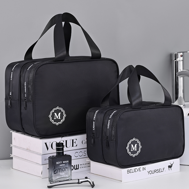 Cross-Border Dry and Wet Separation Men's Toiletry Bag Women's Portable Outer Bag Travel Portable Large-Capacity Skin Care Product Storage Bag