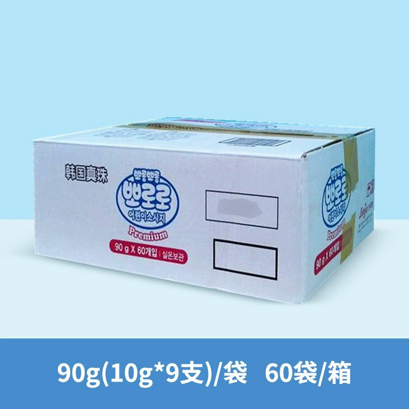 Корейский пороро cod sausage treasure fish snacks нигер bags ham sausages