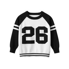 27kids brand children's clothing autumn new style 2024 Korean style children's sweaters men's sweaters baby clothes wholesale