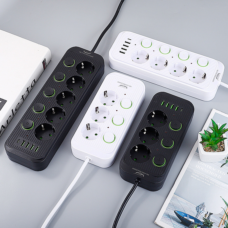 Cinturón protector para niños de seguridad alemán alemán alemán estándar europeo enchufe redondo USB-C enchufe de carga