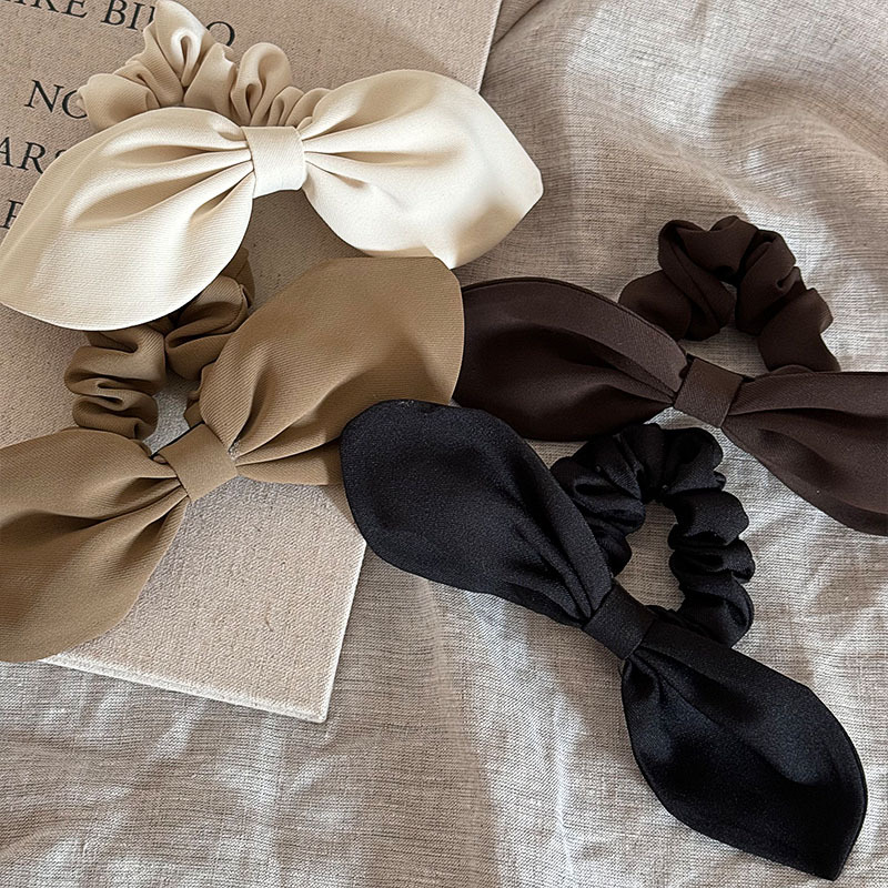 Women's Simple Style Bow Knot Cloth Hair Tie display picture 2