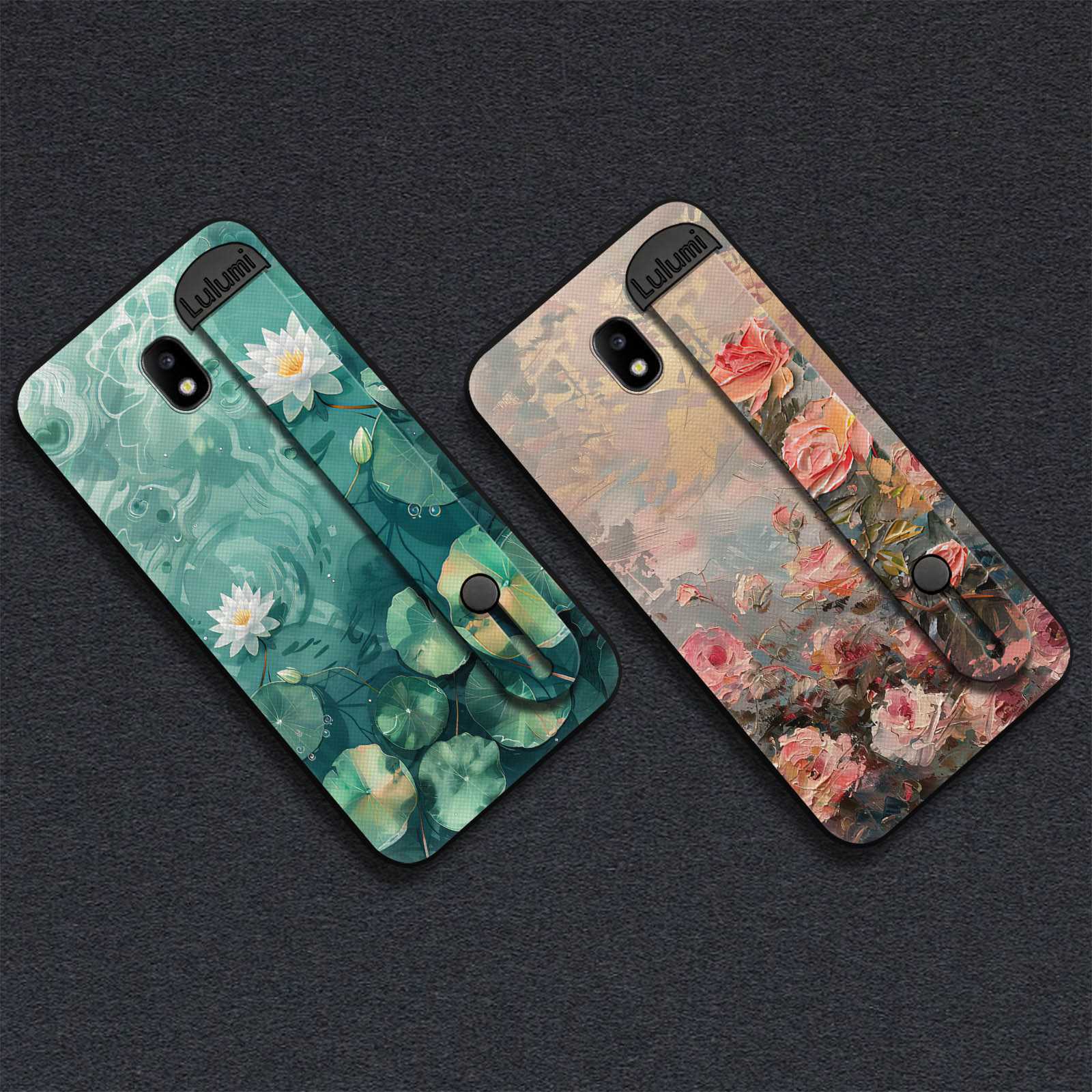 适用三星手机壳古韵全包成熟软壳防尘支架液态潮流硅胶个性情侣