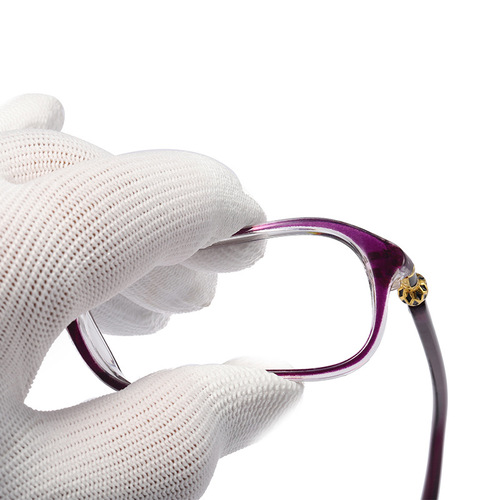 23 new anti-blue light reading glasses for middle-aged and elderly women, metal dot paint with box, presbyopia glasses wholesale ZJ