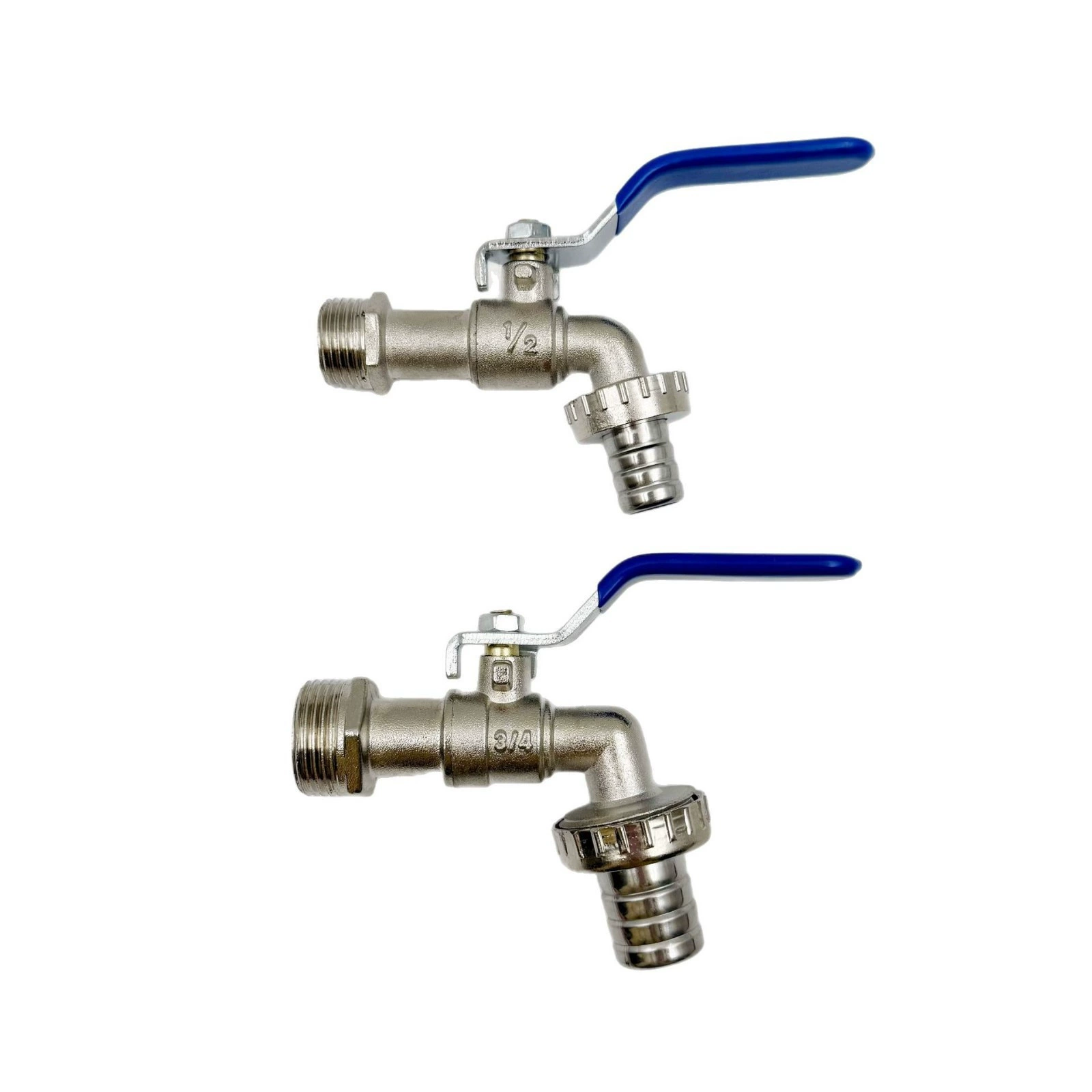 Трансграничная четверка шесть минут синяя плоская ручка водяная насадка с разделяющими насадками/соска цинкового сплава кран