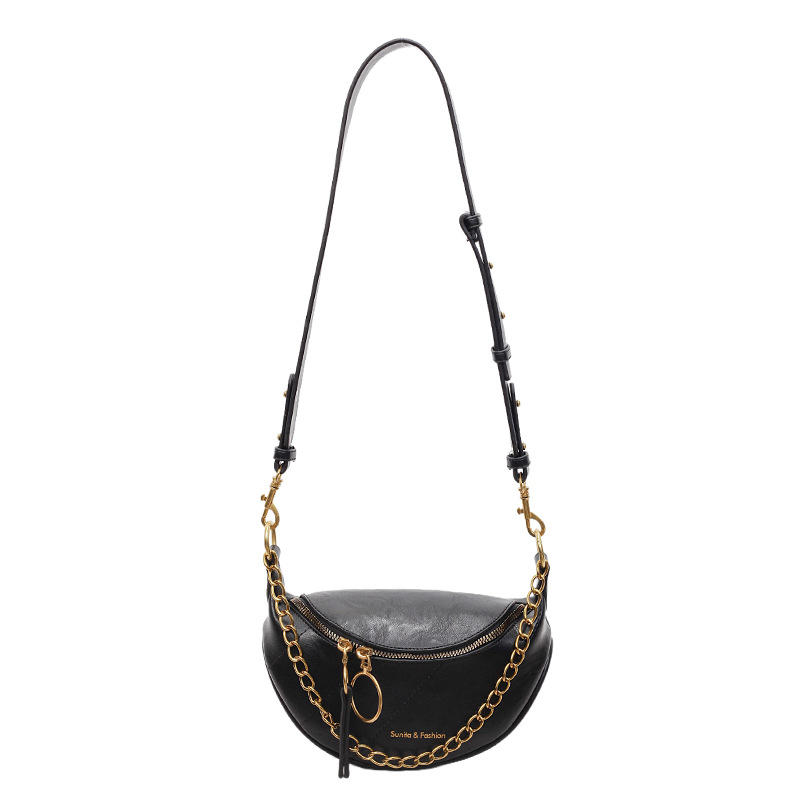 Bolso para mujeres 2025 nueva moda coreana transfronteriza bolsa de silla de moda alta textura lujosa bolsa de cadena versátil